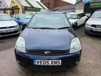 Used Ford Fiesta Zetec 2005 Blue Hatchback