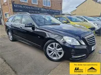 Used Mercedes E220 Executive 170 HP (125 kW) 2012 Black Estate