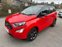 Used Ford Ecosport ST-Line 125 HP (91 kW) 2019 Red SUV