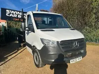 Begagnad Mercedes Sprinter Progressive 150 HK (110 kW) 2022 Vit Van