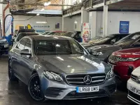 Used Mercedes E200 AMG line 184 HP (135 kW) 2018 Grey Sedan