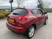 Gebraucht Nissan Juke Acenta 110 PS (80 kW) 2011 Rot SUV