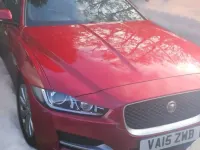 Used Jaguar XE R-Sport 163 HP (119 kW) 2015 Red Sedan