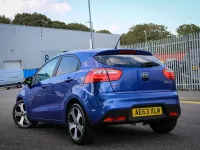 Used Kia Rio 2013 Blue Hatchback
