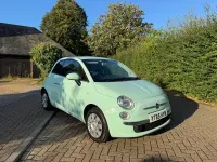 Używany Fiat 500 Pop Star 69 KM (50 kW) 2015 Zielony Hatchback