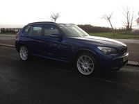 Begagnad BMW X1 M Sport 2012 Blå SUV