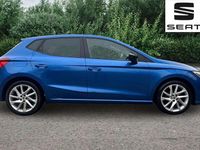 Used Seat Ibiza FR 95 HP (69 kW) 2022 Blue Hatchback