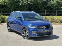 Used VW T-Cross R-line 95 HP (69 kW) 2020 Blue SUV