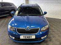 Used Skoda Octavia SE 115 HP (84 kW) 2017 Blue Estate
