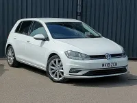 Used VW Golf VII GT 150 HP (110 kW) 2018 White Hatchback