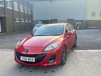 Begagnad Mazda 3 115 HK (84 kW) 2011 Röd Halvkombi