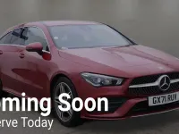 Used Mercedes CLA200 AMG line 2021 Red Coupe