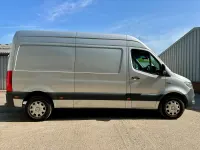 Used Mercedes E-Sprinter Progressive 85 kW (116 HP) 2021 Silver Van