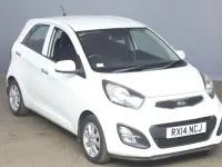 Second-hand Kia Picanto 68 CP (50 kW) 2014 Alb Hatchback