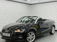 Used Audi A3 Cabriolet Sport 110 HP (80 kW) 2015 Black Cabriolet