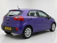 Used Kia Rio 109 HP (80 kW) 2013 Blue Hatchback