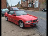 Used BMW 318 Cabriolet 115 HP (84 kW) 1996 Red Cabriolet