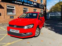 Used VW Polo SE 60 HP (44 kW) 2014 Red Hatchback