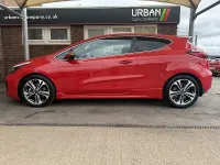 Used Kia ProCeed GT-Line S 120 HP (88 kW) 2017 Red Hatchback