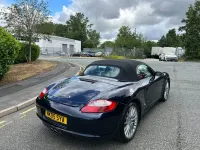 Used Porsche Boxster 280 HP (205 kW) 2005 Blue Cabriolet