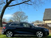 Used Audi A3 Sportback S-Line 204 HP (150 kW) 2022 Black Hatchback