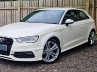 Used Audi A3 S-Line 2012 White Hatchback