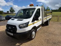 Used Ford Transit S 130 HP (95 kW) 2022 White Cabriolet