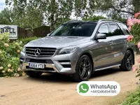 Used Mercedes ML350 AMG line 258 HP (189 kW) 2015 Silver SUV