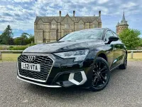 Used Audi A3 Sportback Sport 110 HP (80 kW) 2021 Mythos black Hatchback