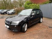 Used BMW X3 M Sport 184 HP (135 kW) 2013 Black SUV