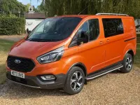Used Ford Transit Custom Active 170 HP (125 kW) 2023 Orange Van
