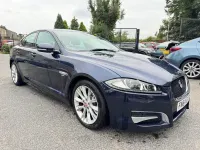Used Jaguar XF R-Sport 200 HP (147 kW) 2014 Blue Sedan
