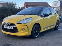 Used DS Automobiles DS3 2016 Yellow Hatchback