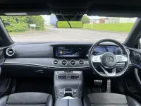 Used Mercedes E220 AMG line 191 HP (140 kW) 2019 Red Cabriolet