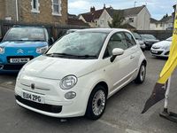 Used Fiat 500 Lounge 69 HP (50 kW) 2014 White Hatchback