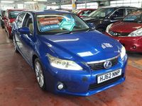 Used Lexus CT200h 2012 Blue Hatchback