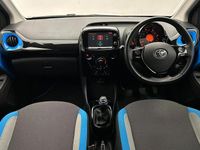 Used Toyota Aygo X-cite 69 HP (50 kW) 2016 Blue Hatchback