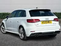 Used Audi A3 S-Line 150 HP (110 kW) 2020 White Sedan