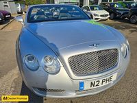 Used Bentley Continental GT Convertible 550 HP (404 kW) 2007 Silver Cabriolet