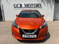 Used Nissan Micra Tekna 2020 Orange Hatchback