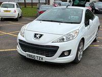 Used Peugeot 207 GTi 120 HP (88 kW) 2010 White Cabriolet