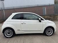 Used Fiat 500 Lounge 69 HP (50 kW) 2010 White Hatchback