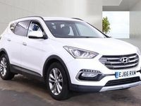Used Hyundai Santa Fe Premium 2016 White SUV
