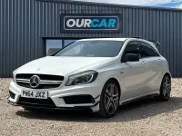 Used Mercedes A45 AMG AMG 360 HP (264 kW) 2014 White Hatchback