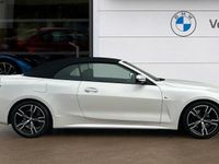 Used BMW 420 M Sport 190 HP (139 kW) 2022 White Cabriolet