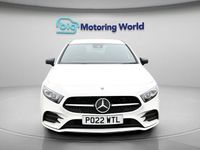 Used Mercedes A180 AMG Line Premium 136 HP (100 kW) 2022 White Hatchback