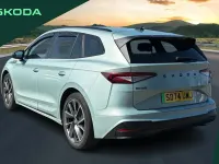 Used Skoda Enyaq iV SportlinePlus 210 kW (286 HP) 2024 Silver SUV