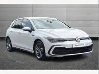 Used VW Golf VIII R-line 147 HP (108 kW) 2020 White Hatchback