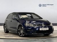 Used VW Golf VII R-line 150 HP (110 kW) 2018 Blue Hatchback