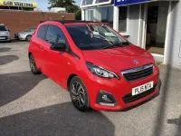Used Peugeot 108 Allure 82 HP (60 kW) 2015 Red Hatchback